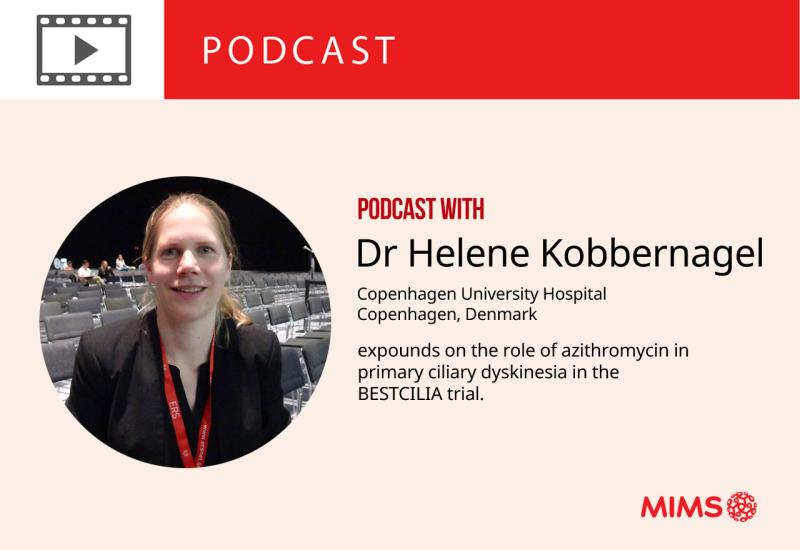 Dr Helene Kobbernagel expounds on the role of azithromycin in primary ciliary dyskinesia in the BESTCILIA trial.